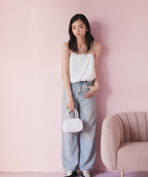 fifth（フィフス）の「ミニボストンショルダーバッグ（ショルダーバッグ・レディース・ブラック/ホワイト/イエロー/ブラウン・FREE）」の20枚目の写真