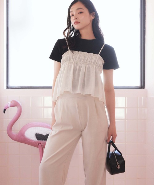 fifth（フィフス）の「ミニボストンショルダーバッグ（ショルダーバッグ・レディース・ブラック/ホワイト/イエロー/ブラウン・FREE）」の7枚目の写真