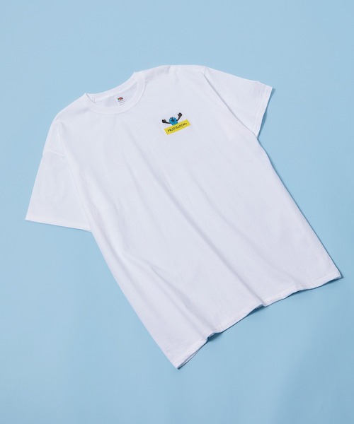 FTL×パペットスンスン スンスン刺繍Tシャツ（Tシャツ/カットソー