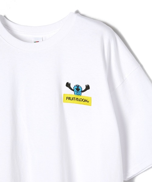 FTL×パペットスンスン スンスン刺繍Tシャツ（Tシャツ/カットソー