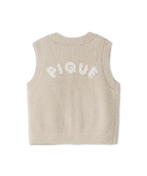 gelato pique(ジェラートピケ)の「【BABY】パウダーベアベスト(その他ベビーウェア・キッズ・ブルー/ベージュ/ピンク・70/80)」の13枚目の写真