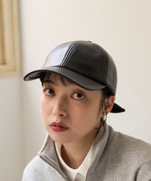 セール】フェイクレザー リボンキャップ（キャップ）｜FREAK'S