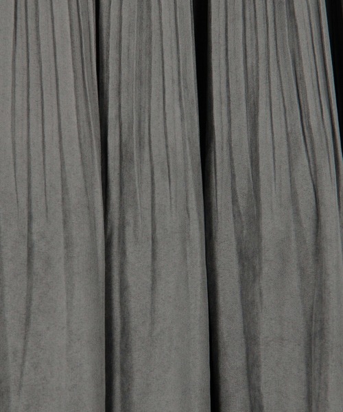 Grand PARK(グランドパーク)の「ミジンコール プリーツスカート(スカート・レディース・ネイビー/グレー/カーキ/ブラック/オレンジ・FREE)」の11枚目の写真