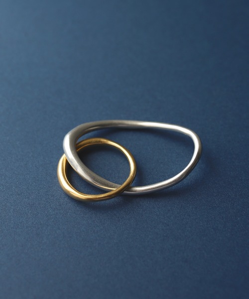 TEN.（テン）の「SILVER925 18KGP デュオリング（リング）」 - WEAR