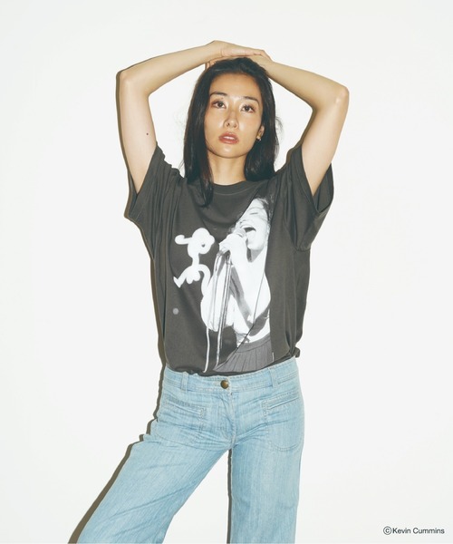 夏フェス着に! Bjork ビョーク ボヘミアン ヒッピー Tシャツ セール】Photo Tee Bjork 1（Tシャツ/カットソー）｜CULTURE