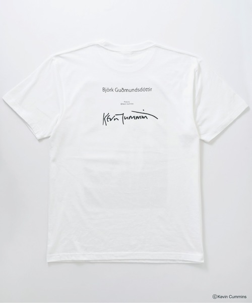 CULTURE SUPPLY(カルチャー サプライ)の「Photo Tee Bjork 2(Tシャツ/カットソー・レディース・ホワイト/スミクロ・FREE)」の5枚目の写真