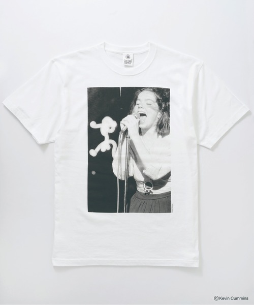 CULTURE SUPPLY(カルチャー サプライ)の「Photo Tee Bjork 2(Tシャツ/カットソー・レディース・ホワイト/スミクロ・FREE)」の8枚目の写真