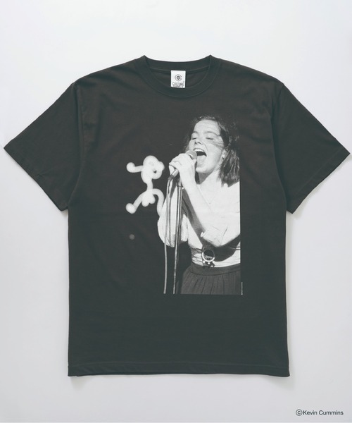 CULTURE SUPPLY(カルチャー サプライ)の「Photo Tee Bjork 2(Tシャツ/カットソー・レディース・ホワイト/スミクロ・FREE)」の9枚目の写真