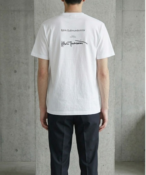 CULTURE SUPPLY(カルチャー サプライ)の「Photo Tee Bjork 2(Tシャツ/カットソー・レディース・ホワイト/スミクロ・FREE)」の17枚目の写真