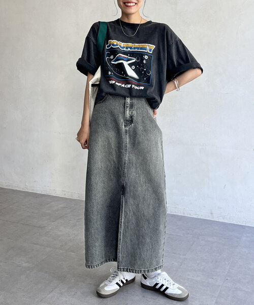 CPCM（シーピーシーエム）の「オーバーダイデニムナロースカート（スカート・レディース・ブラック/サックスブルー/ブルー・MEDIUM/LARGE）」の21枚目の写真