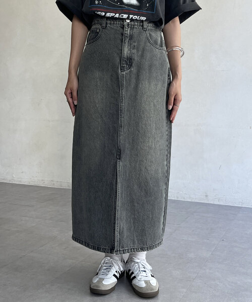 CPCM（シーピーシーエム）の「オーバーダイデニムナロースカート（スカート・レディース・ブラック/サックスブルー/ブルー・MEDIUM/LARGE）」の17枚目の写真