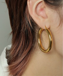 【ORLEAN】メタルフープピアス 40mm