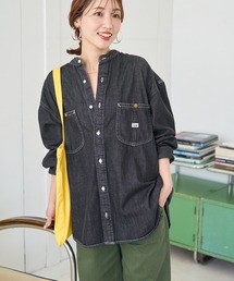 Lee（リー）の「限定展開 Lee/リー 別注 チュニック デニム シャツ（シャツ/ブラウス）」