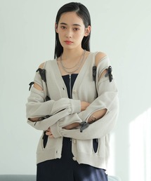 LADYMADE（レディメイド）の「ホールリボンニットカーディガン（カーディガン/ボレロ）」