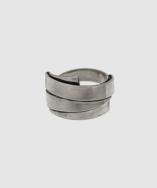 Werkstatt Munchen( ワークスタッドミュンヘン)の「ring double folded(リング・メンズ・シルバー・S/M)」の1枚目の写真