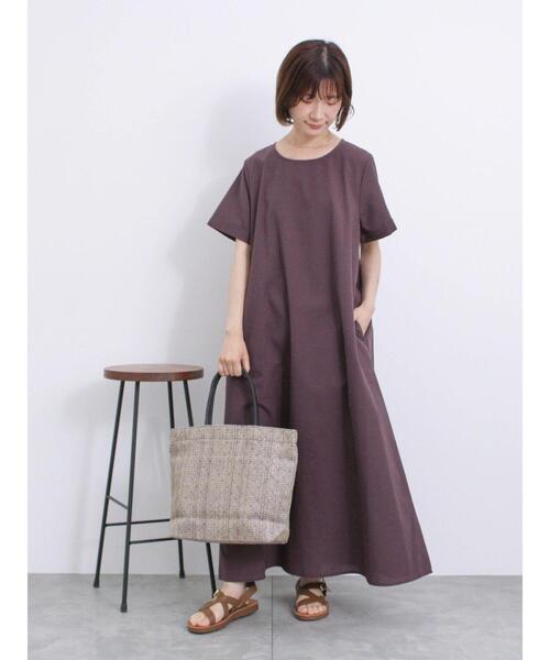 mk プラージュ リネンフレアワンピース 36 ドゥーズィエムクラス plage（プラージュ）の「Linen Flared ワンピース2◇（ワンピース