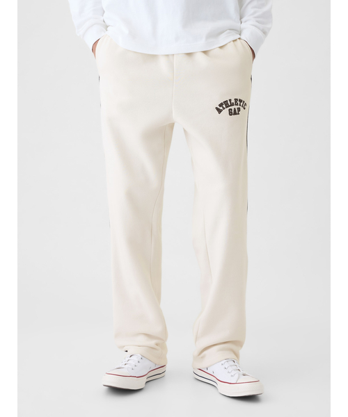 GAP（ギャップ）の「ヴィンテージソフト Gapロゴ トラックパンツ(ユニセックス)（スウェットパンツ・メンズ・オフホワイト/ネイビー/グリーン・XS/S/M/L/XL）」の6枚目の写真