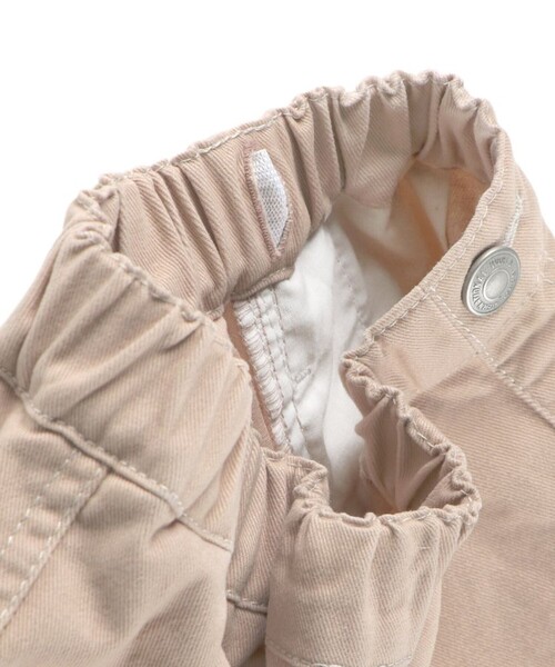 BRANSHES(ブランシェス)の「【綿100%】パール付きスカート(スカート・キッズ・ピンク/ネイビー・90/100/110/120/130/140/150)」の6枚目の写真