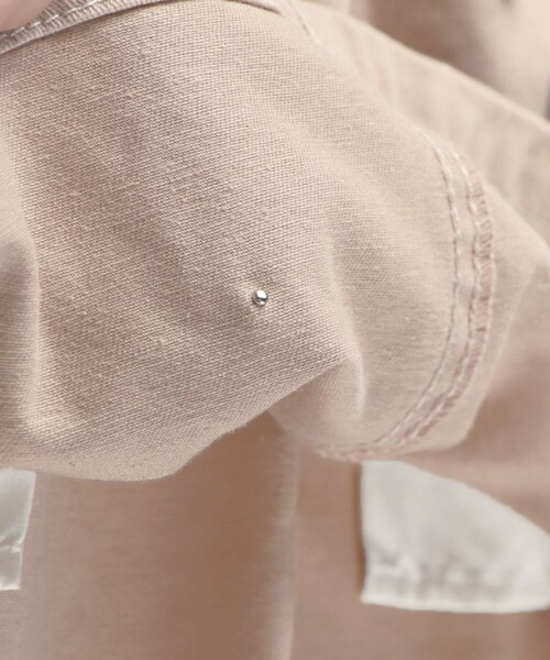 BRANSHES(ブランシェス)の「【綿100%】パール付きスカート(スカート・キッズ・ピンク/ネイビー・90/100/110/120/130/140/150)」の12枚目の写真