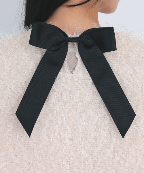 DONOBAN（ドノバン）の「バックリボンラメフェザートップス（ベスト・レディース・ピンク/ホワイト/グレー・ONE）」の17枚目の写真