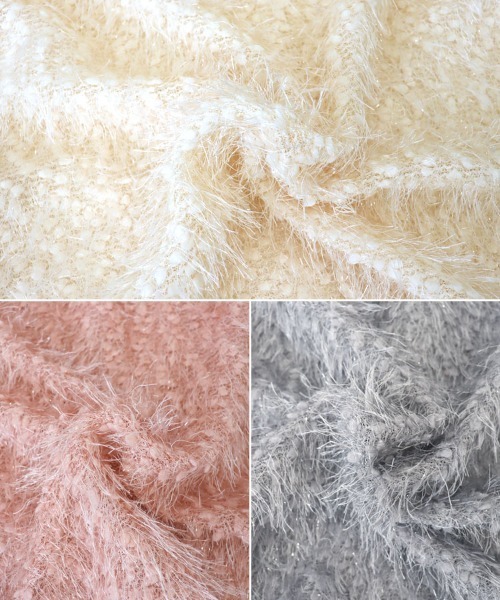 DONOBAN（ドノバン）の「バックリボンラメフェザートップス（ベスト・レディース・ピンク/ホワイト/グレー・ONE）」の19枚目の写真