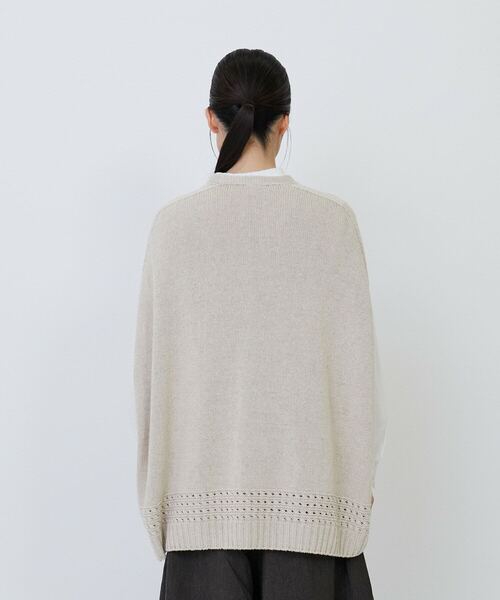 LOISIR（ロワズィール）の「ウールリネン天竺ホールガーメントベスト