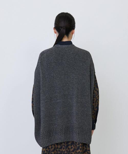 【美品】LOISIR ロワズィール ウールカシミヤ ベスト フリーサイズ 美品】LOISIR ロワズィール ウールカシミヤ ベスト フリーサイズ