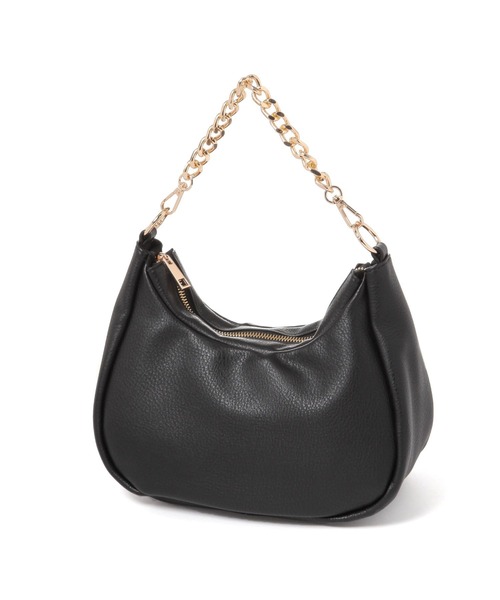 Andemiu（アンデミュウ）の「ムーンチェーンショルダー147541（ショルダーバッグ・レディース・ベージュ/ブラック/ホワイト系その他/グレー系その他/ベージュ系その他・FREE）」の10枚目の写真