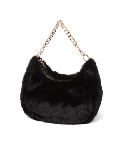 Andemiu（アンデミュウ）の「ムーンチェーンショルダー147541（ショルダーバッグ・レディース・ベージュ/ブラック/ホワイト系その他/グレー系その他/ベージュ系その他・FREE）」の11枚目の写真