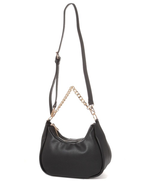 Andemiu（アンデミュウ）の「ムーンチェーンショルダー147541（ショルダーバッグ・レディース・ベージュ/ブラック/ホワイト系その他/グレー系その他/ベージュ系その他・FREE）」の17枚目の写真