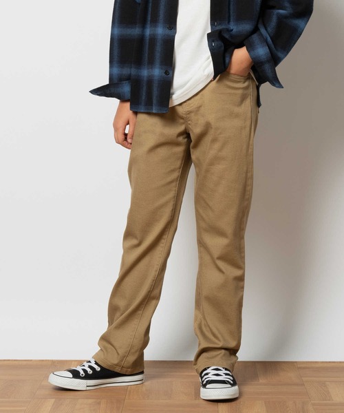 MPS（エムピーエス）の「【MPS】KODONA タイトストレートパンツ（その他パンツ・キッズ・ベージュ/ブラック・140/150/160/170）」の2枚目の写真