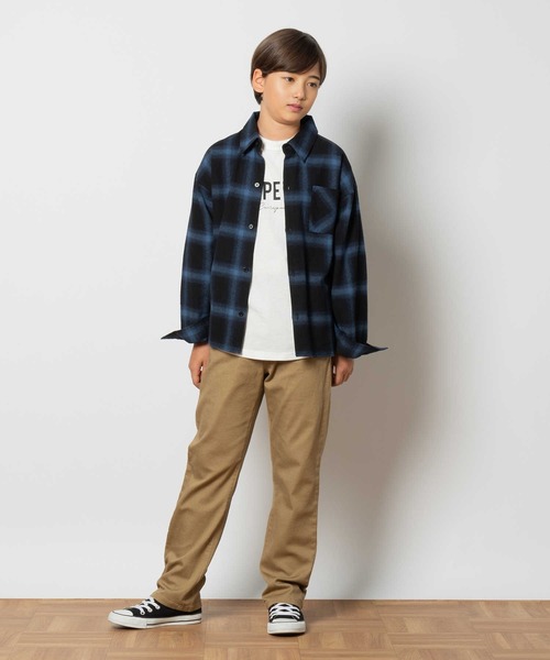 MPS（エムピーエス）の「【MPS】KODONA タイトストレートパンツ（その他パンツ・キッズ・ベージュ/ブラック・140/150/160/170）」の4枚目の写真