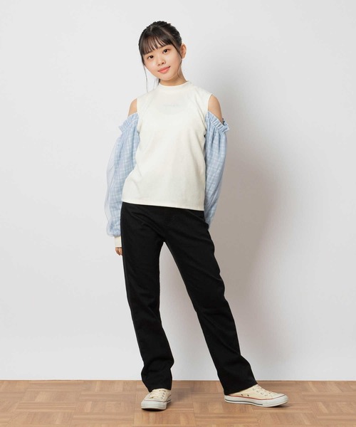 MPS（エムピーエス）の「【MPS】KODONA タイトストレートパンツ（その他パンツ・キッズ・ベージュ/ブラック・140/150/160/170）」の19枚目の写真