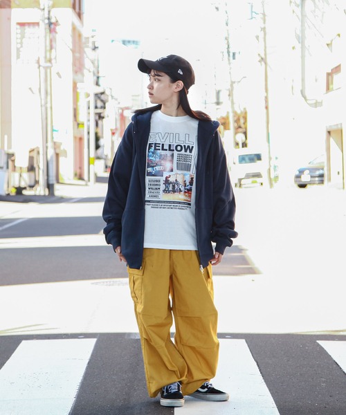 KANGOL(カンゴール)の「【別注】 【KANGOL】 ワンポイント ロゴ 刺繍 裏起毛 長袖 ジップパーカー / ダブルジップ(パーカー・メンズ・ブラック/ダークグリーン/杢グレー/チャコール/ネイビー/オートミール/ホワイト・X-LARGE/LARGE/MEDIUM)」の19枚目の写真