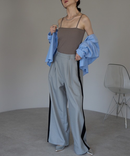 セール】【Fizz/フィズ】 カップ付き ダブルストラップキャミソール