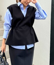 NOLLEY’S | 《セットアップ対応》ウォッシャブルダブルジャージベスト(ベスト)