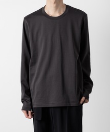 ATTACHMENT | コットン ダブルフェイス スリムフィット L/S TEE / COTTON DOUBLE FACE SLIM FIT L/S TEE(Tシャツ/カットソー)