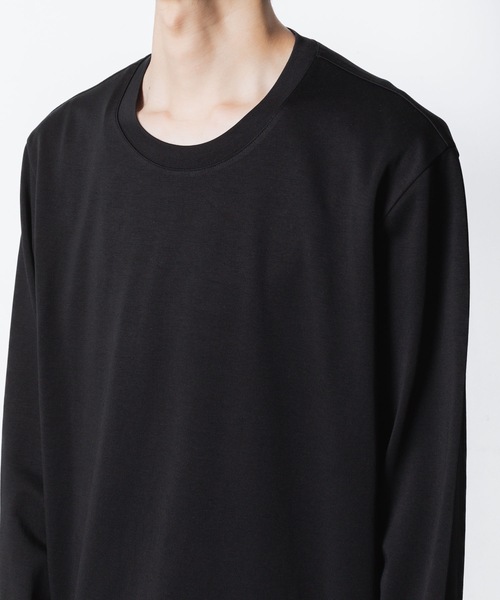 ATTACHMENT(アタッチメント)の「コットン ダブルフェイス スリムフィット L/S TEE / COTTON DOUBLE FACE SLIM FIT L/S TEE(Tシャツ/カットソー・メンズ・ホワイト/ダークグレー/ブラック/グレー/ライトブラウン・1/2/3)」の18枚目の写真