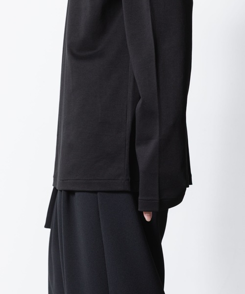 ATTACHMENT(アタッチメント)の「コットン ダブルフェイス スリムフィット L/S TEE / COTTON DOUBLE FACE SLIM FIT L/S TEE(Tシャツ/カットソー・メンズ・ホワイト/ダークグレー/ブラック/グレー/ライトブラウン・1/2/3)」の19枚目の写真
