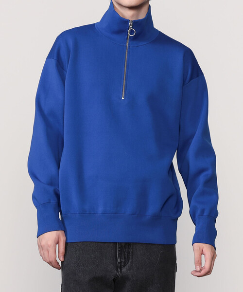 ☆50%off☆ RYETENDER × Bshop 別注 スナッププルオーバー Bshop（ビショップ）の「RYE TENDER | 〈別注〉ハーフジップ ニット