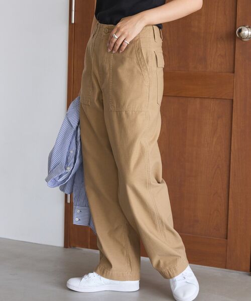 AMERICAN HOLIC(アメリカンホリック)の「ベイカーパンツ(その他パンツ・レディース・カーキ/ベージュ・M/S/L)」の4枚目の写真
