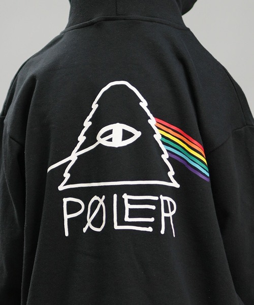 POLeR(ポーラー)の「POLER/ポーラー キッズ パーカー LOGO LTD PL ムラサキBOYSパーカー 249MCV0030(パーカー・キッズ・グレー/ブラック・130cm/140cm/150cm/160cm)」の8枚目の写真