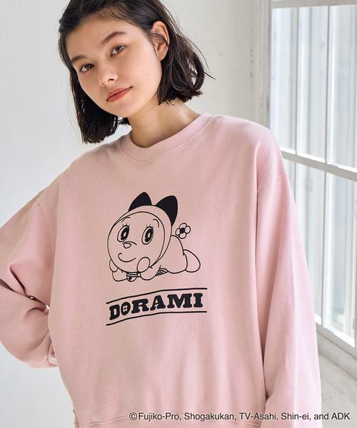 あいGUCCI × ドラえもん ピンク スウェット GUCCI（グッチ） 21SS ×ドラえもん Hoodie Doraemon 刺繍クルーネック