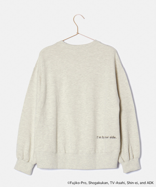 ROPE' PICNIC（ロペピクニック）の「【ドラえもんコレクション】裏毛スウェット（スウェット・レディース・ライトグレー/ピンク・38）」の4枚目の写真