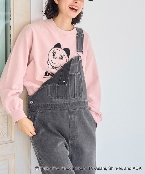 ROPE' PICNIC（ロペピクニック）の「【ドラえもんコレクション】裏毛スウェット（スウェット・レディース・ライトグレー/ピンク・38）」の21枚目の写真