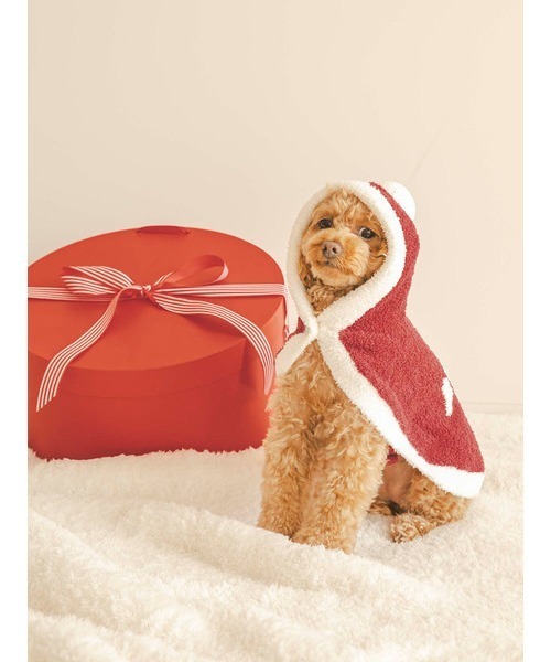 gelato pique（ジェラートピケ）の「【HOLIDAY】【CAT&DOG】ベビモコケープ（ペットウェア・レディース・グリーン/レッド・SMALL/MEDIUM/LARGE）」の18枚目の写真