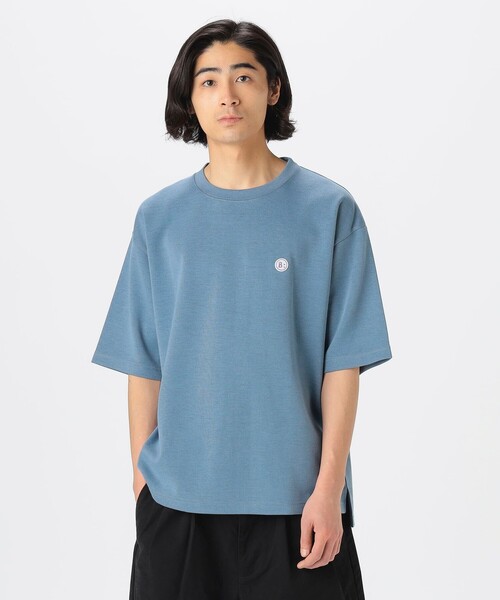 ダブルフェイス ワッペン クルーネック Tシャツ（Tシャツ/カットソー）｜B:MING by BEAMS（ビーミングバイビームス）