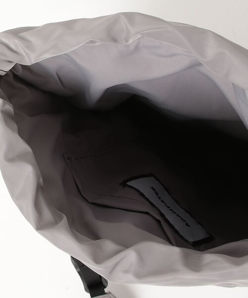 【ADAMPATEK】braided polyester drawstring bag/編み込みナイロン巾着バッグ（ハンドバッグ）｜ADAM PATEK（アダムパテック）