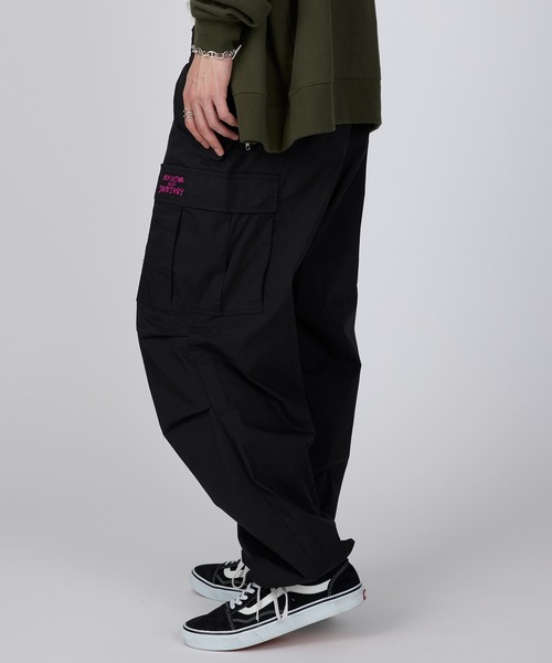 【セール】【THRASHER】CNリップストレッチ M-65 カーゴパンツ（カーゴパンツ）｜THRASHER（スラッシャー）