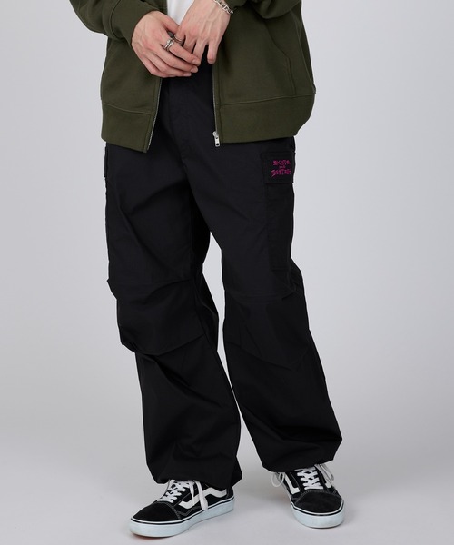 【セール】【THRASHER】CNリップストレッチ M-65 カーゴパンツ（カーゴパンツ）｜THRASHER（スラッシャー）